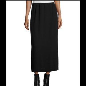 Silk Crepe Eileen Fisher Maxi Skirt